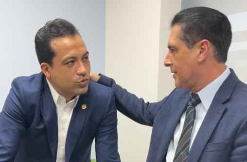 Vereador Jonathan Santos articula recursos com o Deputado Sebastião Santos para saúde e proteção social em Rio Preto