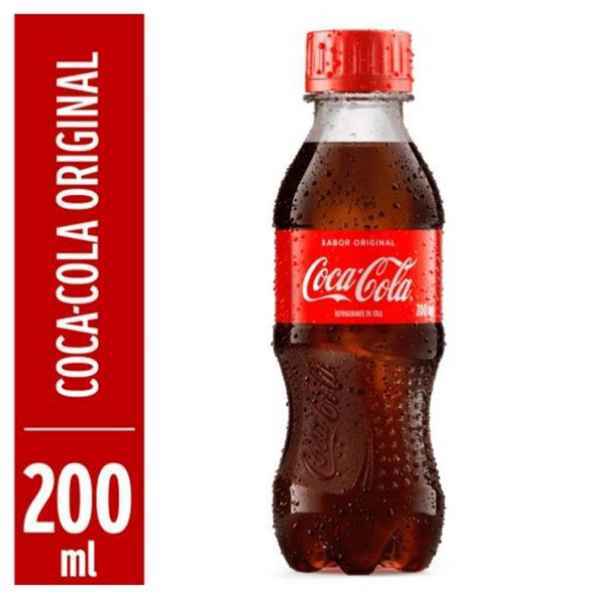 COCA COLA PET DE 200 ML (Imagem Principal)