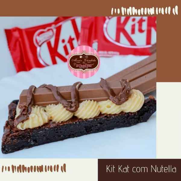 Brownie Kit Kat com Nutella (Imagem Principal)