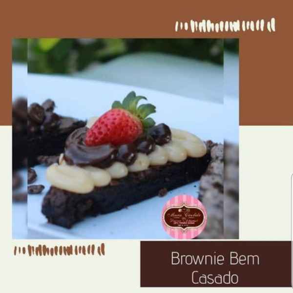 Brownie Bem Casado com Morango (Imagem Principal)