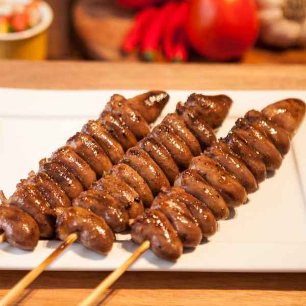 Espeto de coração de frango   (Imagem Principal)