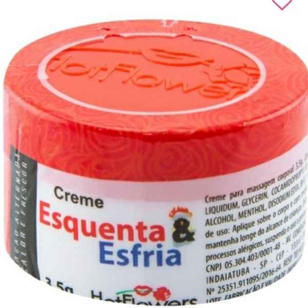 Esquenta E Esfria Creme Funcional 3,5G Hot Flowers (Imagem Principal)