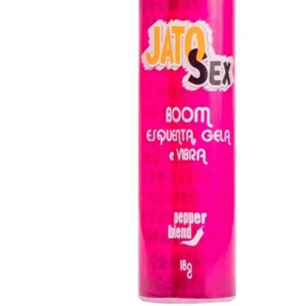 Jato Sex Boom Esquenta Gela E Vibra Gel 18Ml Pepper Blend (Imagem Principal)