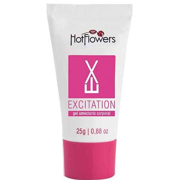 Excitation Excitante Bisnaga Rosa 25G Hot Flowers (Imagem Principal)