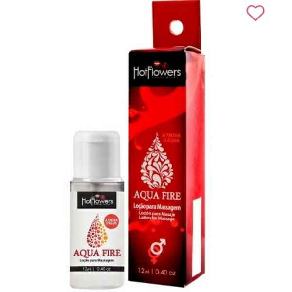 Aqua Fire Lubrificante 12Ml Hot Flowers (Imagem Principal)