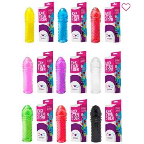 Capa Peniana Silicone Colors 15Cm Soulsex (Imagem Principal)