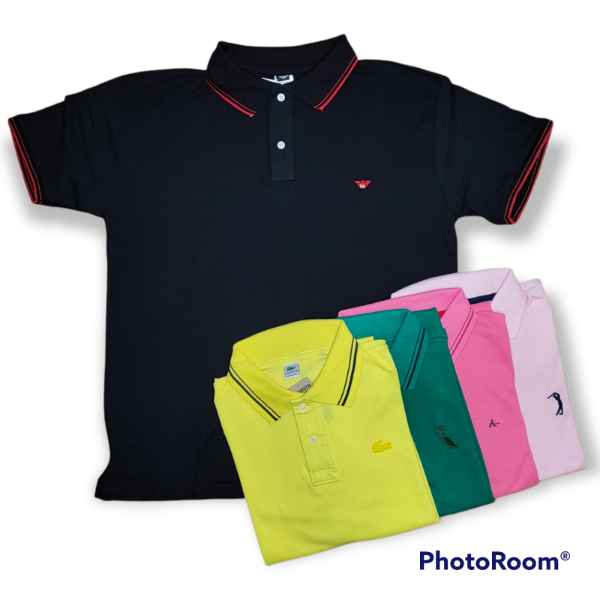 Camisetas Gola Polo Lisas ATACADO  (Imagem Principal)