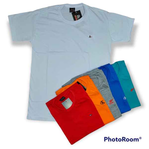 Camisetas Gola Redonda Lisas - ATACADO (Imagem Principal)
