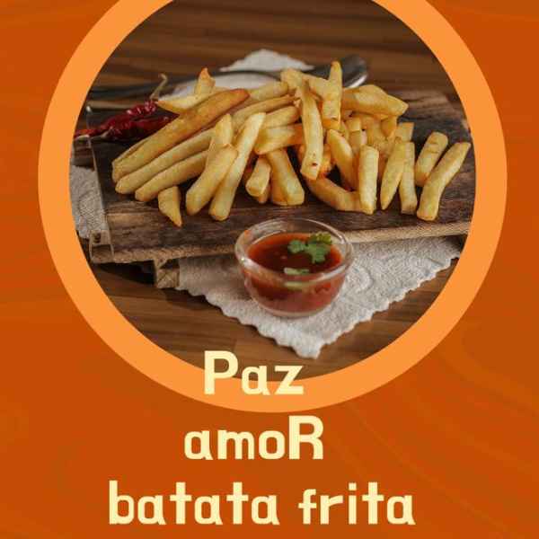 Fritas, Calabresa e Queijo - Pequena (Imagem Principal)