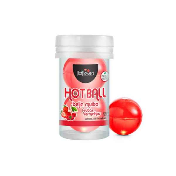 Hot Ball Beija Muito Frutas Vermelhas  - Hot Flowers  (Imagem Principal)