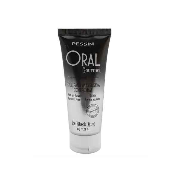 Oral Gourmet Ice Black Mint - Pessini (Imagem Principal)