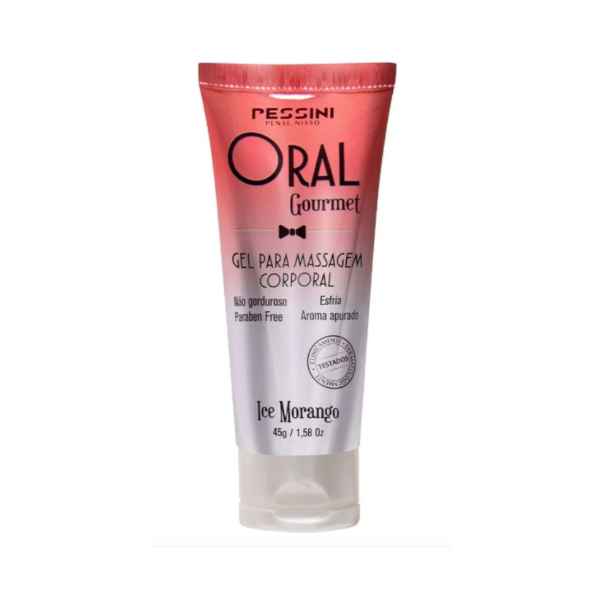Oral Gourmet Sabor Ice Morango - Pessini (Imagem Principal)