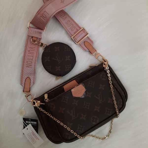 Louis Vuitton Multipochete Alça Rosê (Imagem Principal)