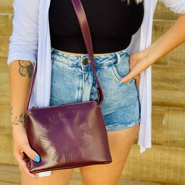 Schutz Tiracolo Bordô (Imagem Principal)