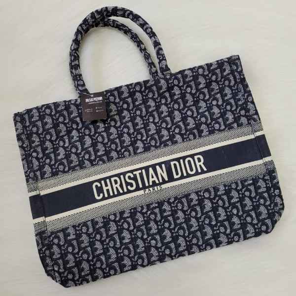 Bolsa Tote Dior Azul Marinho (Imagem Principal)