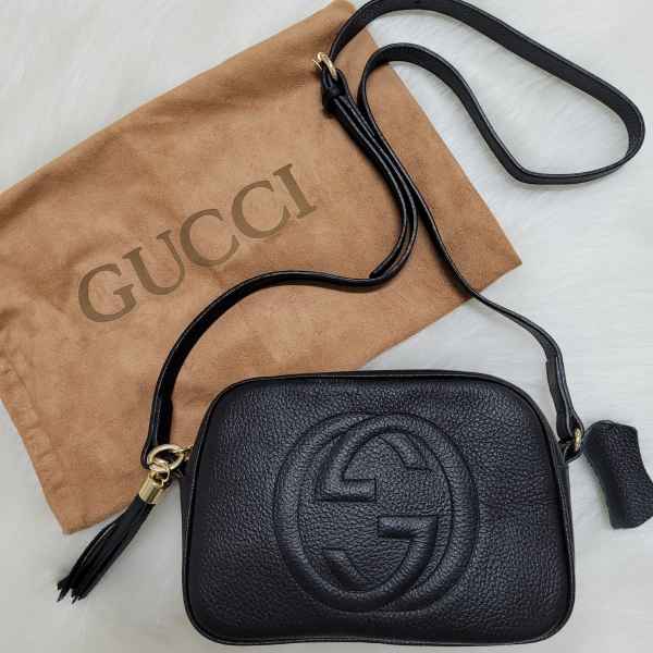 Bolsa Gucci Soho Preta (Imagem Principal)