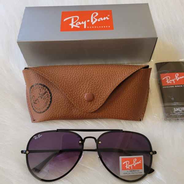 Ray-Ban Aviador Preto (Imagem Principal)