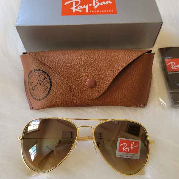 Bay-Ban Aviador Tradicional Marrom Dourado (Imagem Principal)