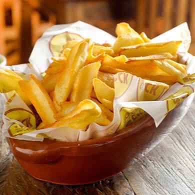 Batata Canoa (Bacon c/ Cheddar) (Imagem Principal)