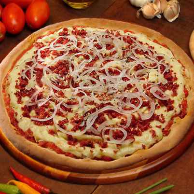 Pizza Média (6 fatias) (Imagem secundária 1)