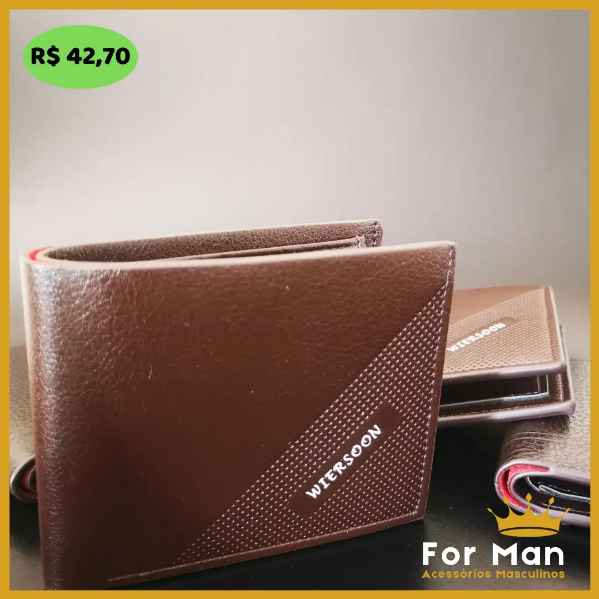 Carteira Masculina em Couro  (Imagem secundária 1)