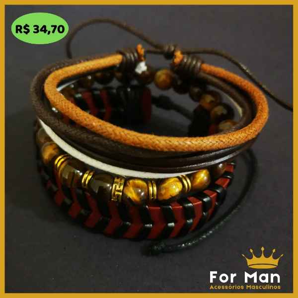 Pulseiras Kit 3 em 1  (Imagem secundária 1)