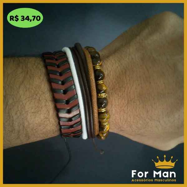 Pulseiras Kit 3 em 1  (Imagem secundária 1)