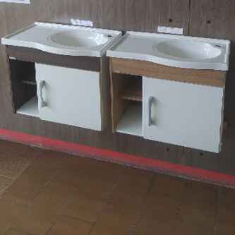 Kit Gabinete + Espelheira Banheiro Madeira (Imagem Principal)