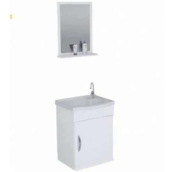 Kit Gabinete + Espelheira Banheiro Madeira (Imagem Principal)
