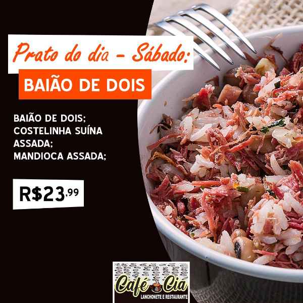 Sábado - Baião de Dois e Feijoada (Imagem Principal)