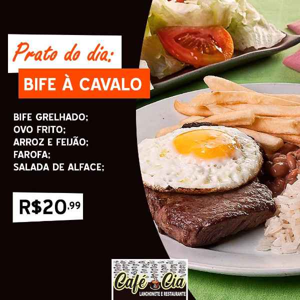 TODOS OS DIAS - Bife à Cavalo (Imagem Principal)