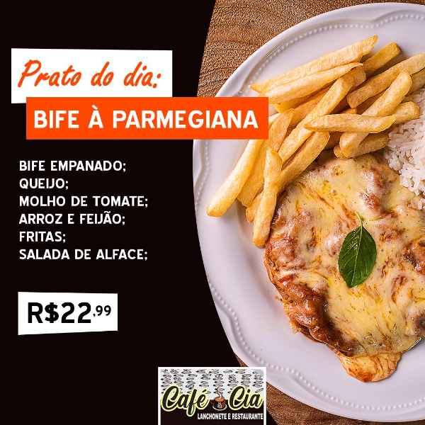 TODOS OS DIAS - Bife à Parmegiana (Imagem Principal)