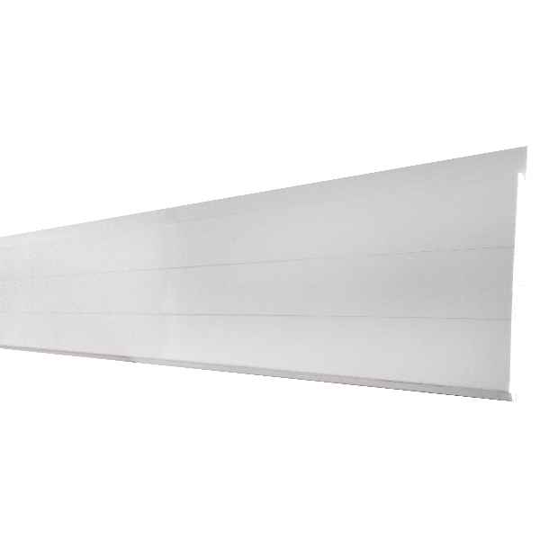 Portão social lambril branco em Alumínio  (Imagem secundária 1)