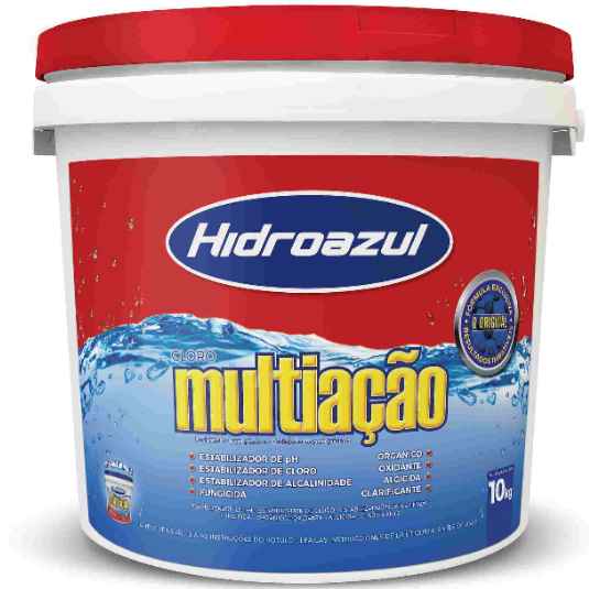 CLORO MULTIAÇÃO 10KG HIDROAZUL (Imagem Principal)