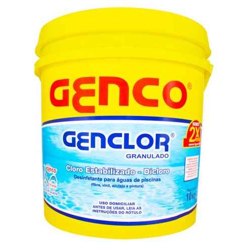 Cloro Genclor 10kg (Imagem Principal)