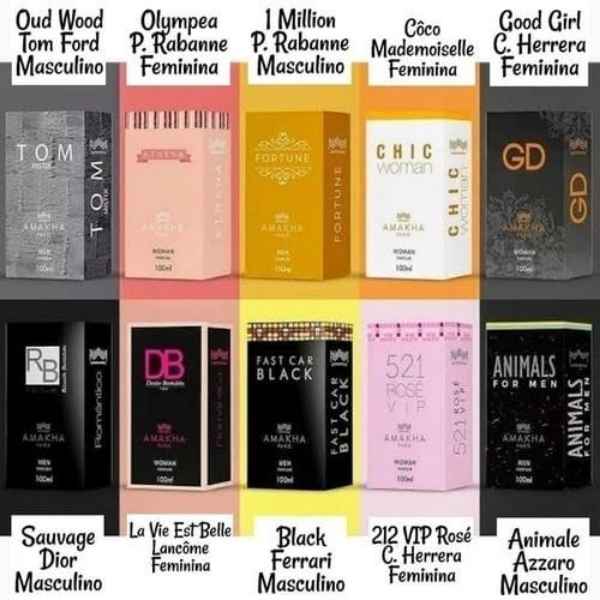 Perfumes De 100ml Amakha Paris (Imagem Principal)