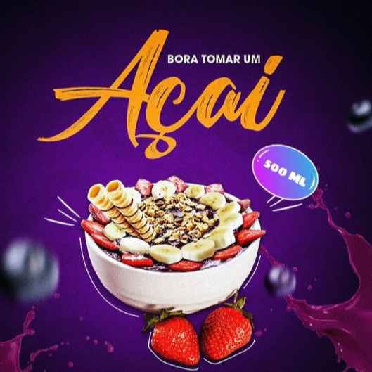 Açaí 500 ml (Imagem Principal)