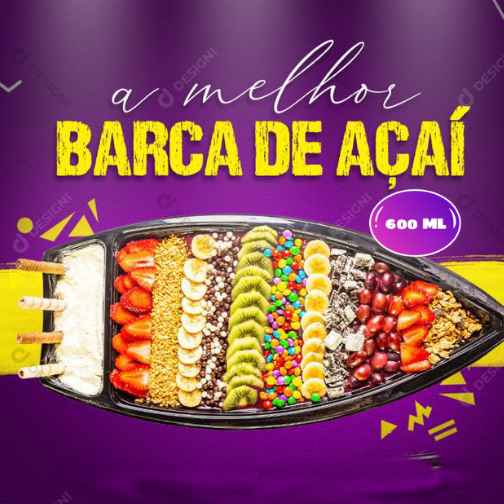 Açai na Barca 600 ml (Imagem Principal)