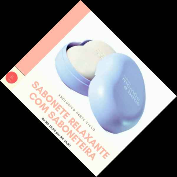 SABONETE RELAXANTE COM SABONETEIRA, 100g (Imagem Principal)