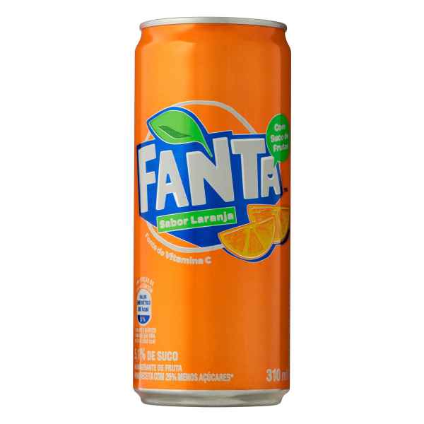 Refrigerante Fanta Laranja Lata 310ml (Imagem Principal)