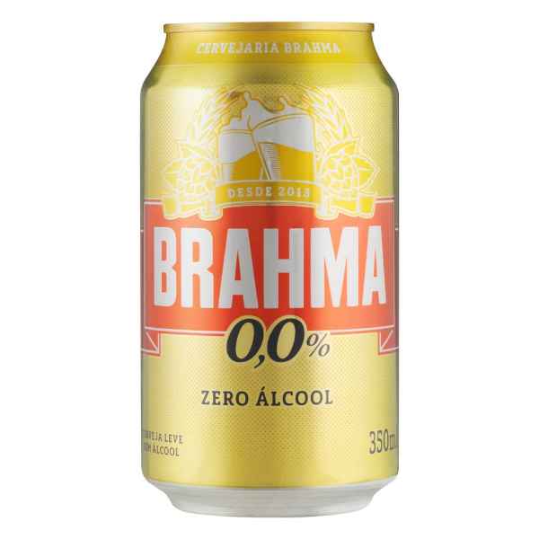 Cerveja Brahma Sem Álcool Lata (Imagem Principal)