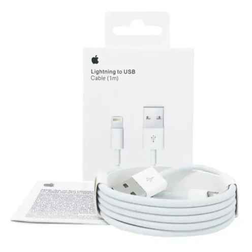Cabo iPhone Lightning Usb Apple 1m C/ Nota (Imagem Principal)