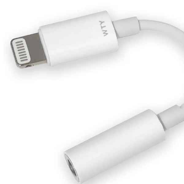 Cabo Adaptador P2 Áudio Fone P/ iPhone 7 8 X 11 Pro Max (Imagem Principal)