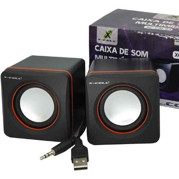 Mini Caixa Caixinha Som Portátil 5w Usb P2 Pc Notebook (Imagem Principal)