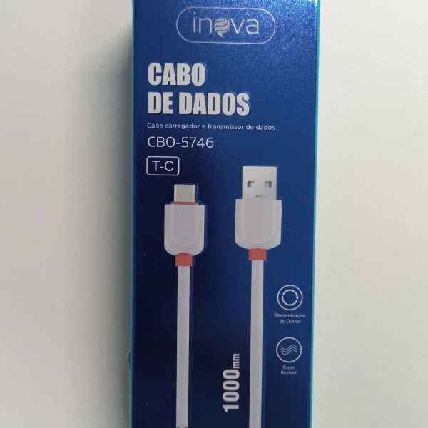 Cabo de dados carregador inova Tipo C (Imagem Principal)