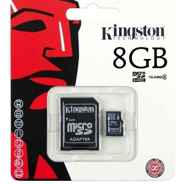 Cartão de memoria 8GB (Imagem Principal)