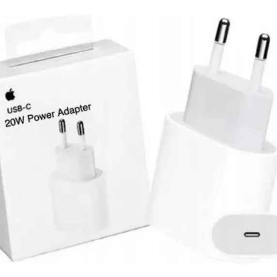 Fonte Carregador Turbo 20w Tipo-c iPhone Original (Imagem Principal)
