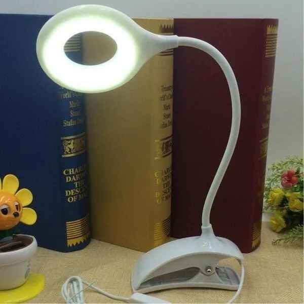 Luminária Mesa Led Grampo Garra Presilha Clip Pregador (Imagem Principal)