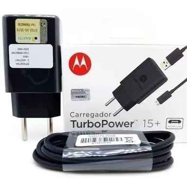 Carregador Original Motorola Turbo Anatel (Imagem Principal)