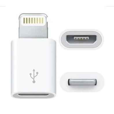 Adaptador iPhone 5/6/7/8/e/x Para Micro Usb V8 (Imagem Principal)